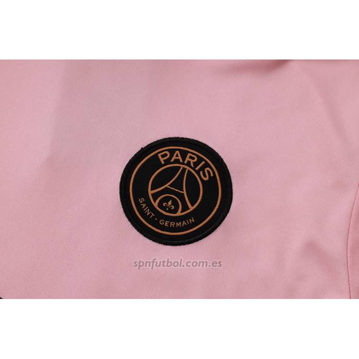 Chandal del Paris Saint-Germain Jordan Manga Corta 2024-2025 Rosa - Pantalon Corto